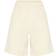PrettyLittleThing Peachskin Longline Shorts - Lemon
