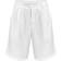 PrettyLittleThing Peachskin Longline Shorts - White
