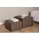 Nordform Samon 58 cm Brun Sofabord