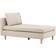 Venture Design Zero Schäslong Beige 152 x 94 cm Soffa 1-sits