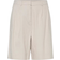 Pieces Figursydda Shorts i Linnestil och Lång Design - Beige