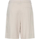 Pieces Figursydda Shorts i Linnestil och Lång Design - Beige