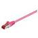 Goobay S/FTP Cat6 RJ45 - RJ45 M-M Rose 2m