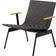 &Tradition Ville AV45 With Armrests Warm Black Lounge Chair