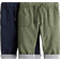 H&M Baby Helfodrad Bomullsbyxa 2-Pack - Khakigrön/Mörkblå