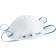3M Disposable Respirator FFP2 Unvalved 8810 20-pack - White