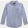 Polo Ralph Lauren Striped Cotton Poplin Shirt - Navy/White