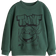 H&M Dreng Sweatshirt Med Tryk - Mørkegrøn