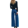H&M Wide High Jeans - Blå