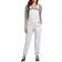 Dickies Women's Relaxed Fit Bib Overalls White