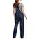 Dickies Women's Relaxed Fit Bib Overalls Dark Indigo