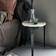 House Doctor Fula Sidebord Ø45 cm Aluminium Beige Sofabord