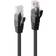Lindy Cat.6 U/UTP RJ45 - RJ45 Copper M-M Black 10m
