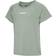 Hummel Luna T-shirt Jr - Pastelgrøn/Hvid