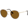 Ray-Ban Round Metal RB3447 927533 - Matte Havana On Matte Arista Gold