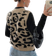Shein Siren Gaze Women's Leopard Print V-Neck Button Front Cardigan Fall/Winter