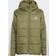 adidas Essentials 3-Stripes Padded Jacket - Khaki Green