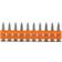 Spit Skjutspik P800 22mm HC6 +1GAS 22mm Set of 500 500st