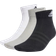 adidas Thin and Light Ankle Socks 3-pack - Medium Grey Heather/White/Black