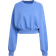adidas Soft Lux Loose Sweatshirt - Blue Fusion