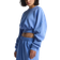 adidas Soft Lux Loose Sweatshirt - Blue Fusion