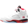 Nike Air Jordan 5 Retro M - White/Black/Fire Red