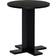 Hübsch Koohi Sidobord Black ø45 x h50 cm Sängbord