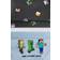 H&M Pyjamas Bomull Tryck 2-Pack - Blå/Minecraft