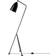 GUBI Gräshoppa Glossy Black Floor Lamp 125.3cm