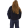 H&M Half-Zip Teddy Fleece Jacket - Navy Blue