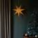 Konstsmide Papirstjerne Ø60 Adventsstjerne 60 cm Brun Julestjerne ∅ 152.4cm