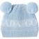 Canada Goose Baby Double Pom Hat Blue