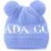 Canada Goose Baby Double Pom Hat Blue