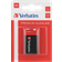 Verbatim 9V Alkaline Battery Compatible Black
