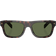 Prada PR B12S Polarized Sköldpaddemönstradeshell Solglasögon Acetat - Grön