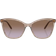 Vogue Eyewear Gennemsigtige Karamel Solbriller Med Lilla Linser - Beige