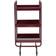 House Doctor Roll Burgundy Trolley Table 42x38cm