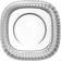 Orrefors Magica Lysestage Super Circle 50 mm Lanterner Klar Fyrfadsstage
