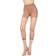 MeMoi Sheer Footless Capri Shaper Tights - Honey
