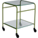 Hübsch Zephyr Rullbord Grön 43 x 42 x h54 cm Rullbord