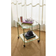 Hübsch Zephyr Rullbord Grön 43 x 42 x h54 cm Rullbord