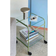 Hübsch Zephyr Rullbord Grön 43 x 42 x h54 cm Rullbord