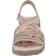 Skechers Womens Reggae Slim Simply Stretch Sandals Natural Grey