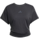 adidas Power W Träningst Shirt Med Snurrad Knut - Svart