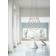 Luceplan Mesh Suspension D100 1m Wi Eu Loftslamper Stål Sort Pendel