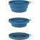 Lifeventure Ellipse Collapsible Bowls - Navy