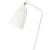 GUBI Gräshoppa Alabaster White Glossy Floor Lamp 125.3cm