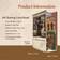 3D Wooden Puzzle DIY Book Nook Kit 84 Charing Cross Road