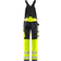 Fristads 134190 High Vis Green Stretch Bib N Brace - Yellow/Black