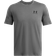 Under Armour Men's Left Chest Logo Short Sleeve - Castlerock/Black